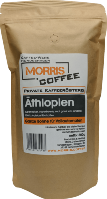 Kaffee aus Äthiopien - 500 g - ganze Bohne