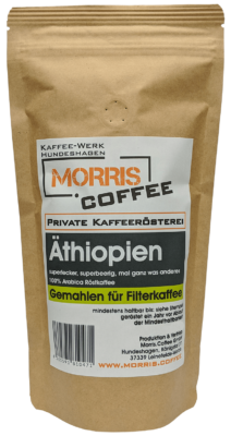 Kaffee aus Äthiopien - 500g - gemahlen Filterkaffee