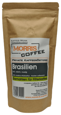 Kaffee aus Brasilien - 1000g gemahlen-Filterkaffee