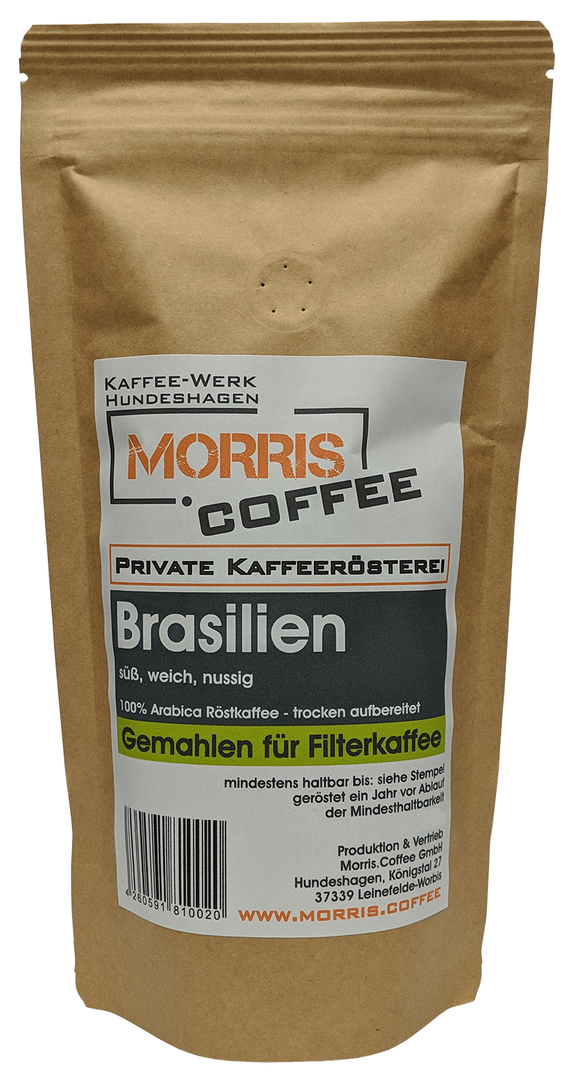 Kaffee aus Brasilien - 1000g gemahlen-Filterkaffee
