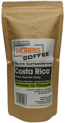 Kaffee aus Costa Rica - 500g - gemahlen-Filterkaffee