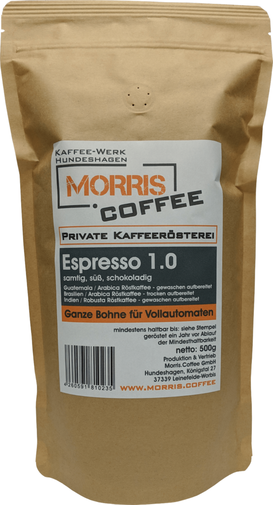 Espresso 1.0 - 500 g - ganze Bohne