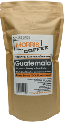 Kaffee aus Guatemala - 1000g - ganze Bohne