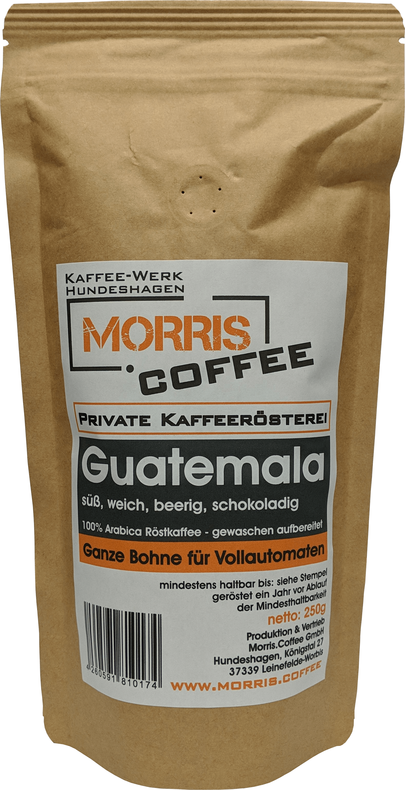 Guatemala - 250 g - ganze Bohne