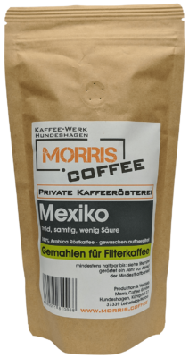 Kaffee aus Mexiko - 1000g- gemahlen-Filterkaffee
