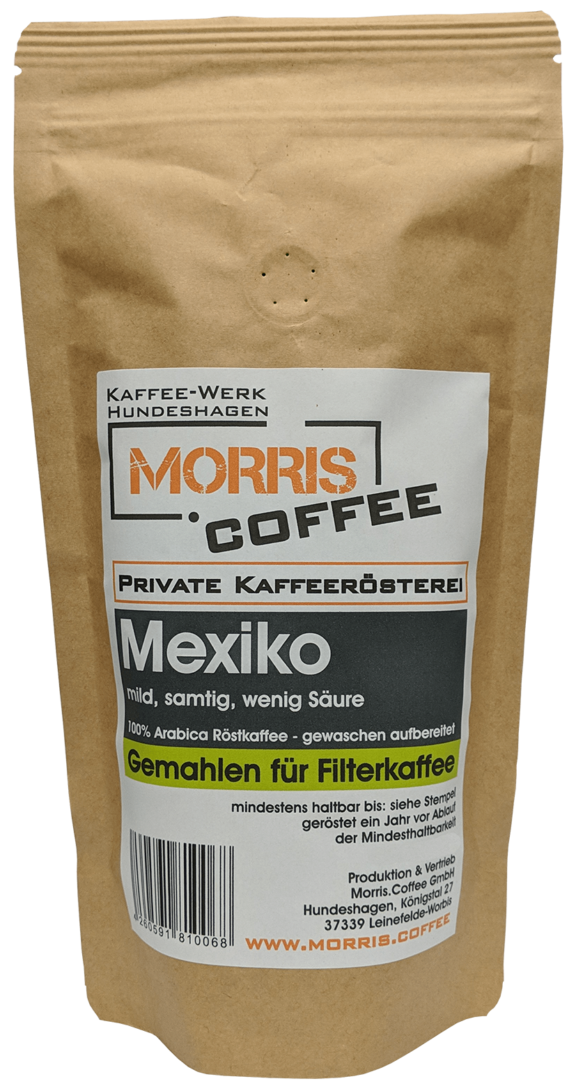 Kaffee aus Mexiko - 1000g- gemahlen-Filterkaffee