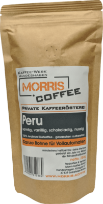 Kaffee aus Peru - 250 g - ganze Bohne