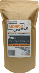 Kaffee aus Peru - 500 g - ganze Bohne