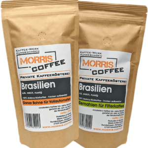 Kaffee aus Brasilien gemahlen für Filterkaffee oder als ganze Bohne auf morris.coffee bestellen