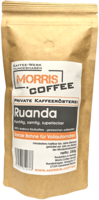 Kaffee aus Ruanda - Ganze Bohne morris.coffee