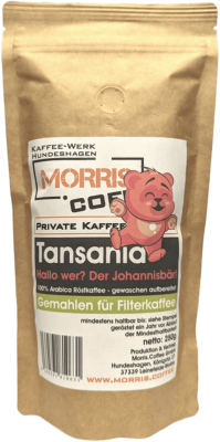 Kaffee aus Tansania - Filterkaffee morris.coffee