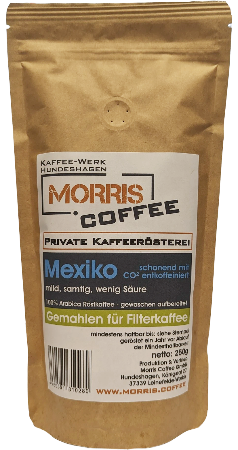 entkoffeinierter Kaffee aus Mexiko - Filterkaffee 1000g