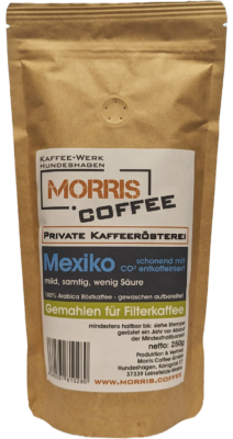 entkoffeinierter Kaffee aus Mexiko - Filterkaffee 500g