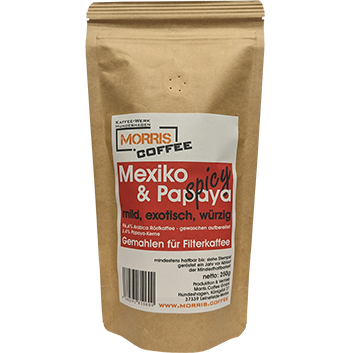 Papaya Kaffee aus Mexiko online bestellen bei morris.coffee